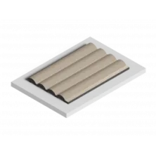 Панель Hi Wood LV140 BR432 из полистирола 120*12*2700 мм