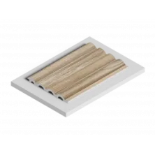 Панель Hi Wood LV140 BR496 из полистирола 120*12*2700 мм