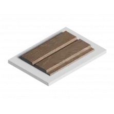 Панель Hi Wood LV123 BR416 из полистирола 120*12*2700 мм