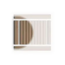 Финишный молдинг Hi Wood LF124A BR417 из полистирола